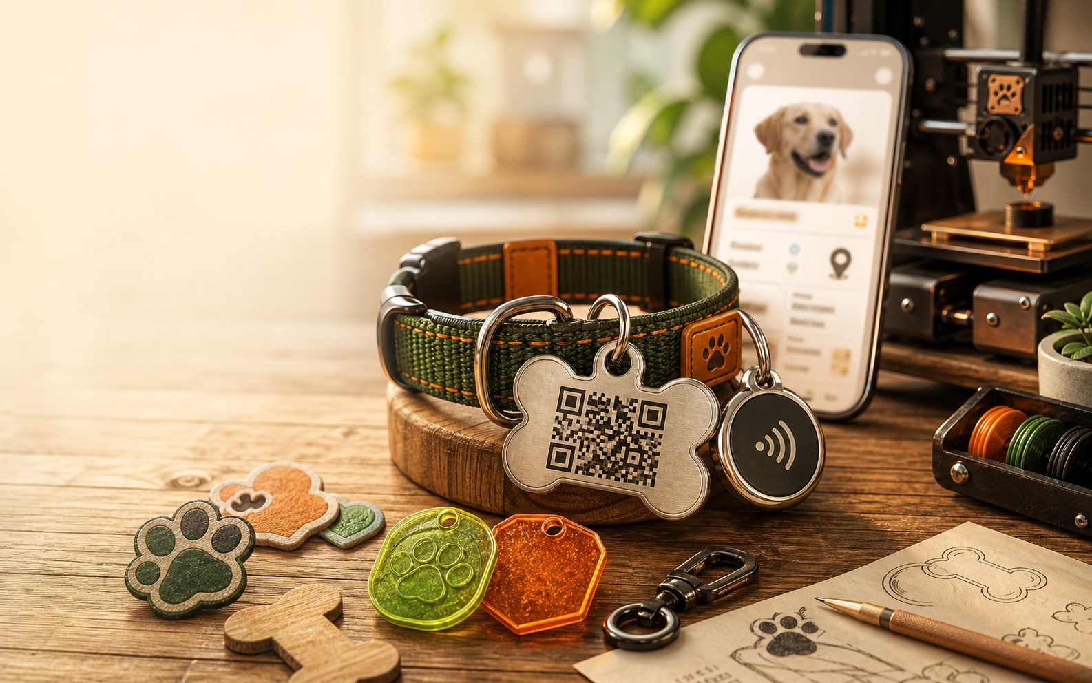 Dog Tags QR para mascotas