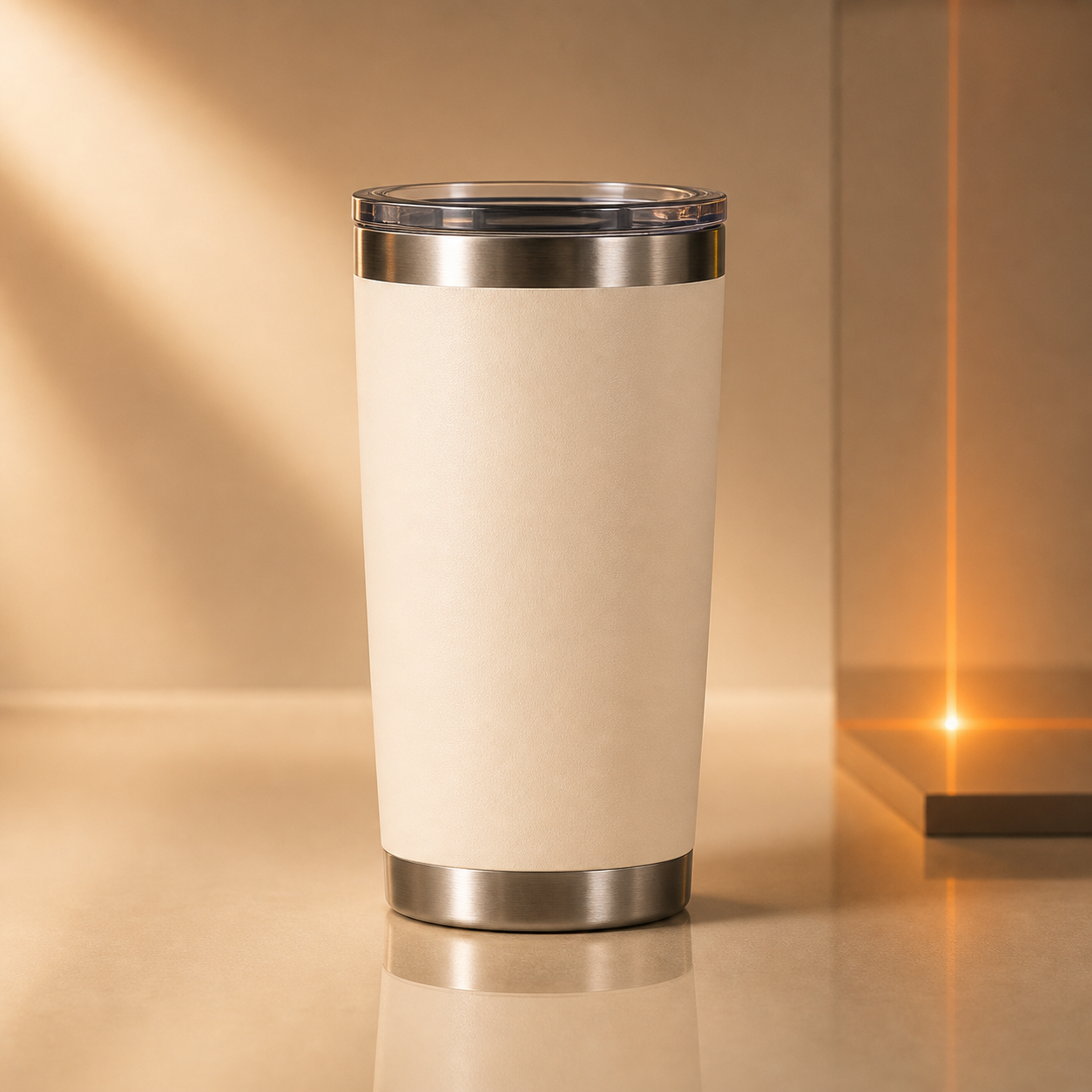 Mockup de termo para grabado laser